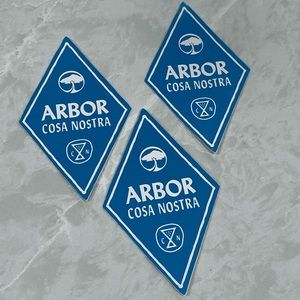Arbor Costa Nostra Stickers